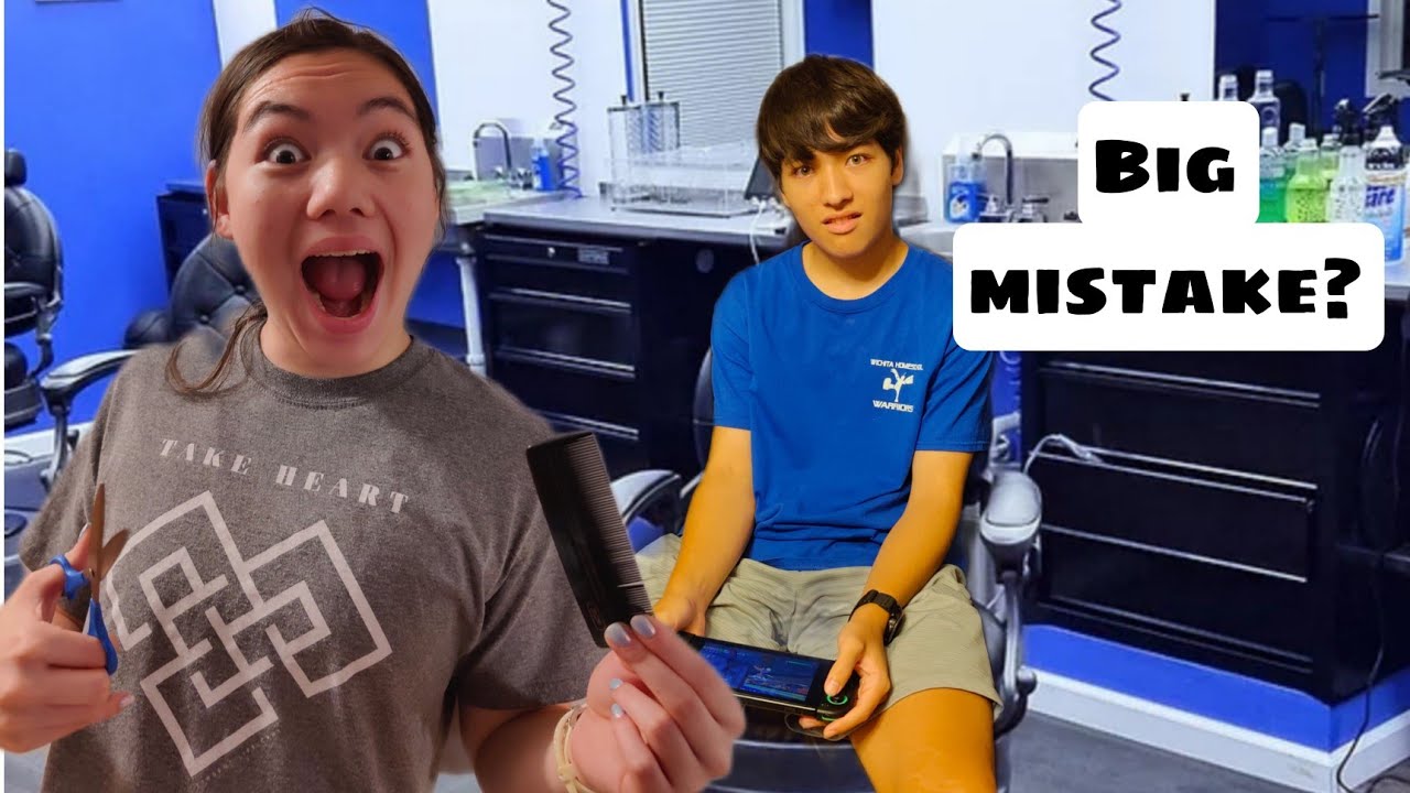 Cutting My Brother's Hair!!!