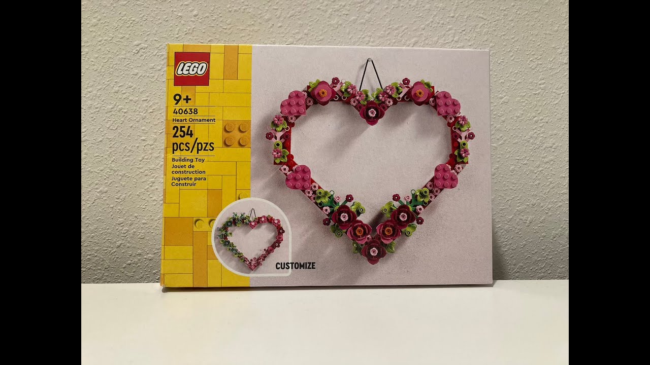 Lego 40638 Heart Ornanment review 2023