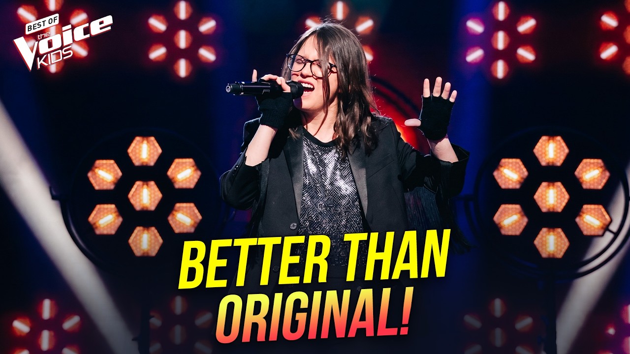 16 Moments a Cover Became BETTER THAN THE ORIGINAL! | The Voice Kids