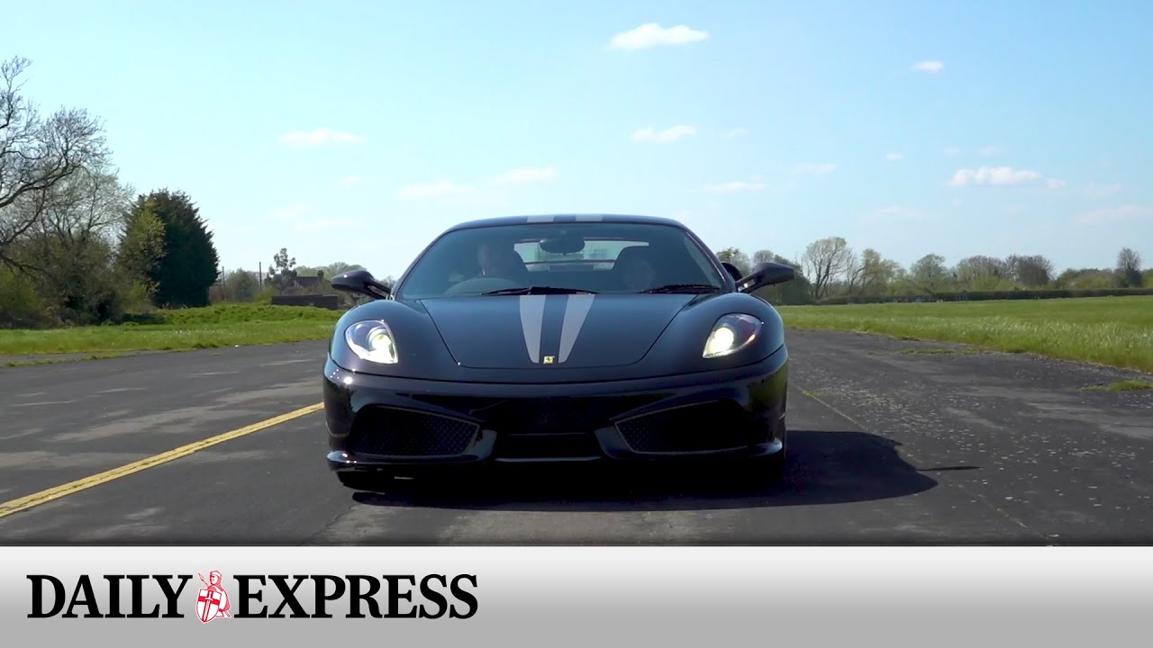 Inside supercar showroom located at working airport