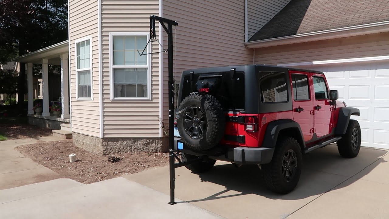 VEVOR Truck Hitch Game Hoist Assembly and Review