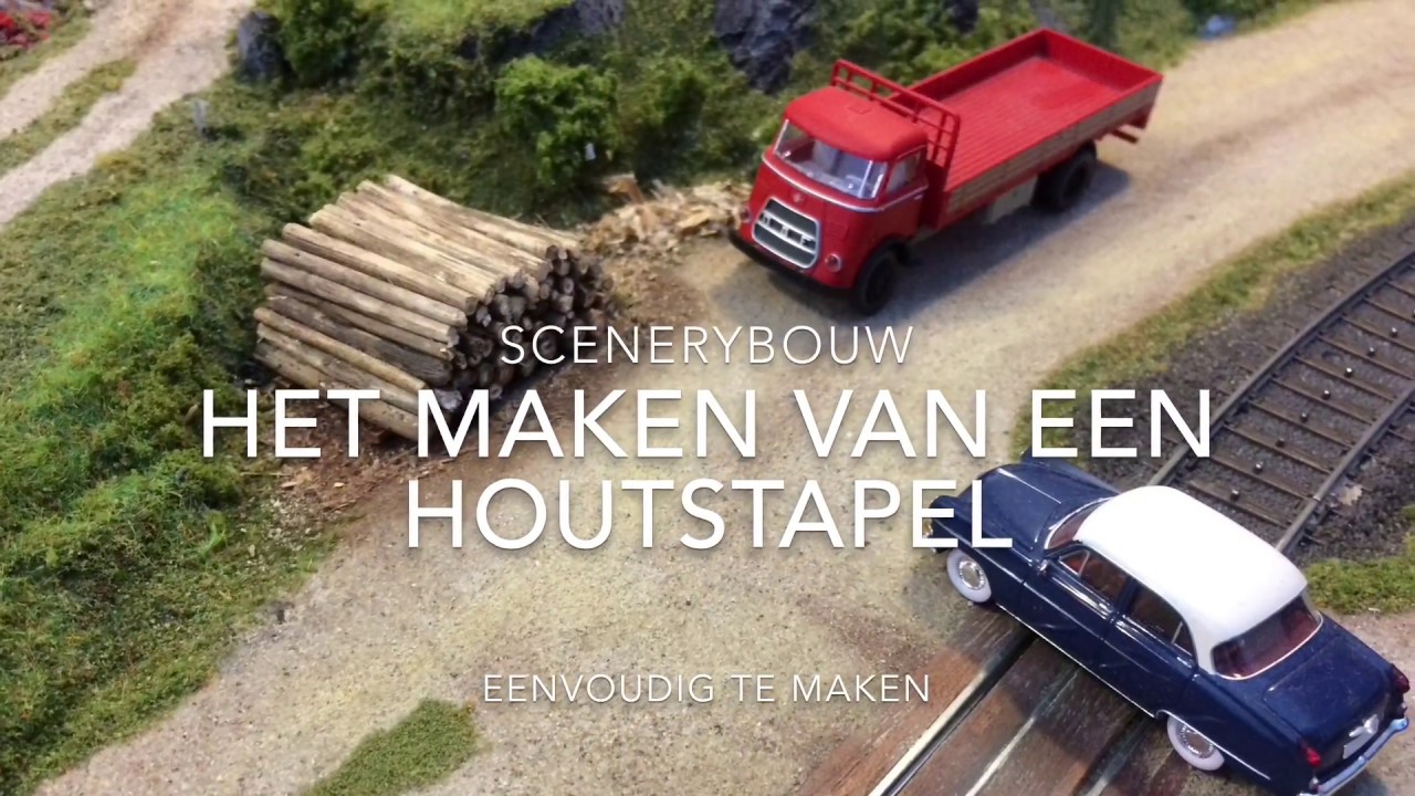 Houtstapel maken in H0