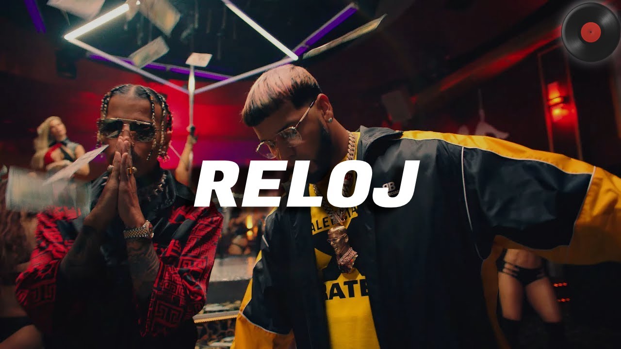 Rauw Alejandro, Anuel AA - Reloj (Letra)
