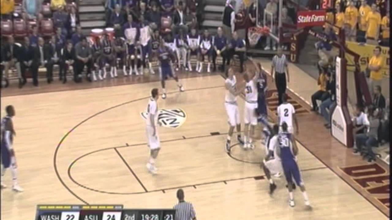 (1-26-12) Washington Huskies vs. Arizona St. Sun Devils BBALL