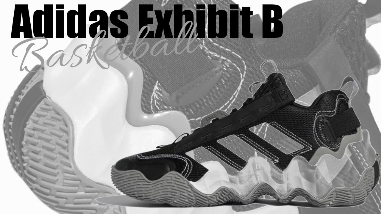 Adidas Exhibit B Black Tone Detailed Look