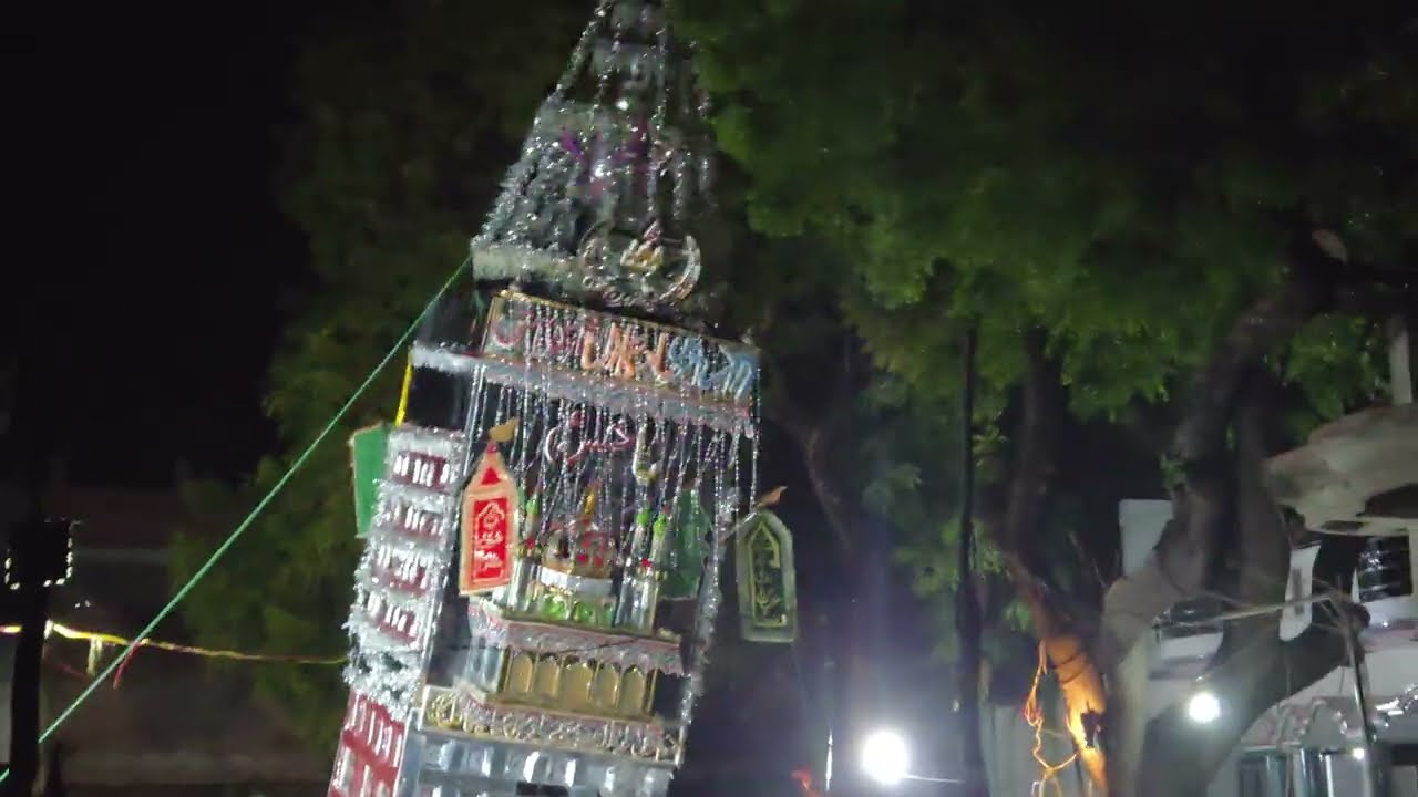 Tazia in Kashia kaushambi 2025.  Kaahia Kaushambi