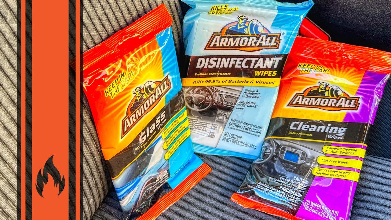 Quick Tip: Armor All Interior Cleaning Trio: Glass Wipes, Cleaning Wipes & Disinfectant Wipes