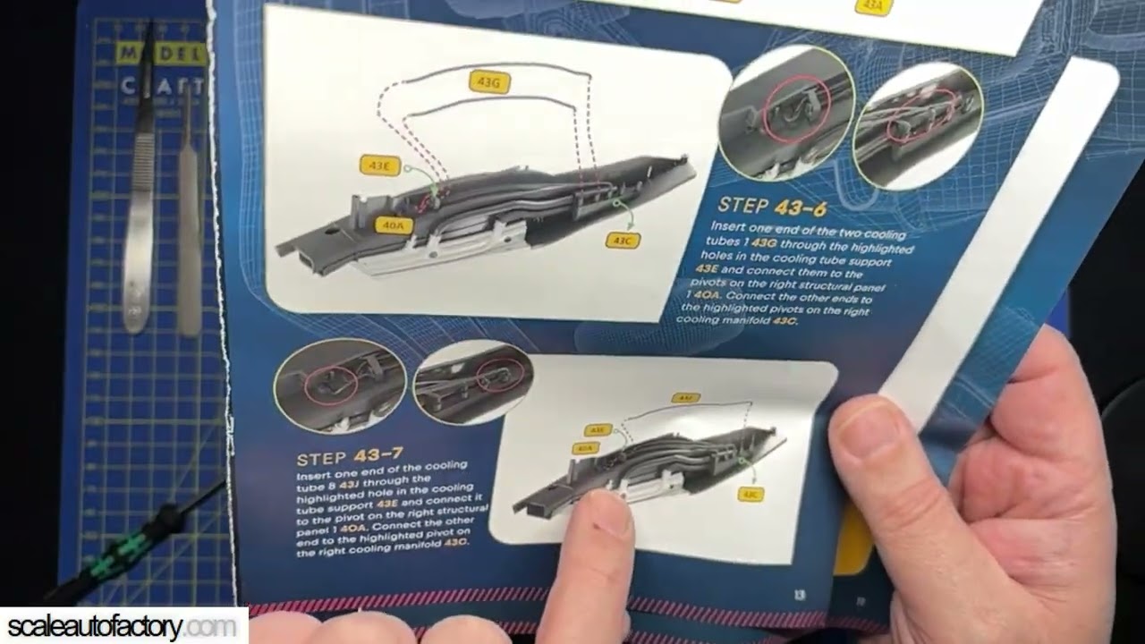 de Agostini - Fanhome Red Bull RB19 - Lieferung 9 - Bau der Ausgabe 43