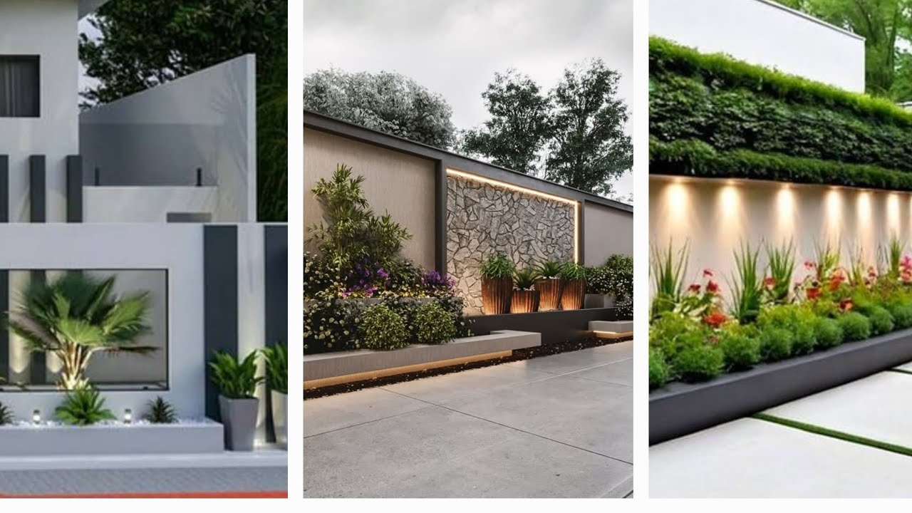 FRONT WALL IDEAS FOR HOME 🏡 HOME EXTERIOR DESIGN 🏡 ELEGANT IDEAS FOR HOME 🏡#4k#home