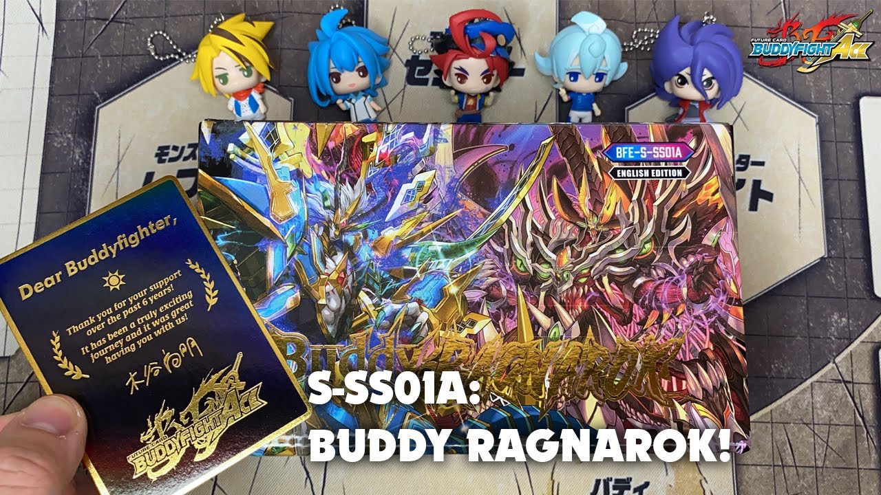 Buddyfight S-SS01A: Buddy Ragnarok Box Opening!