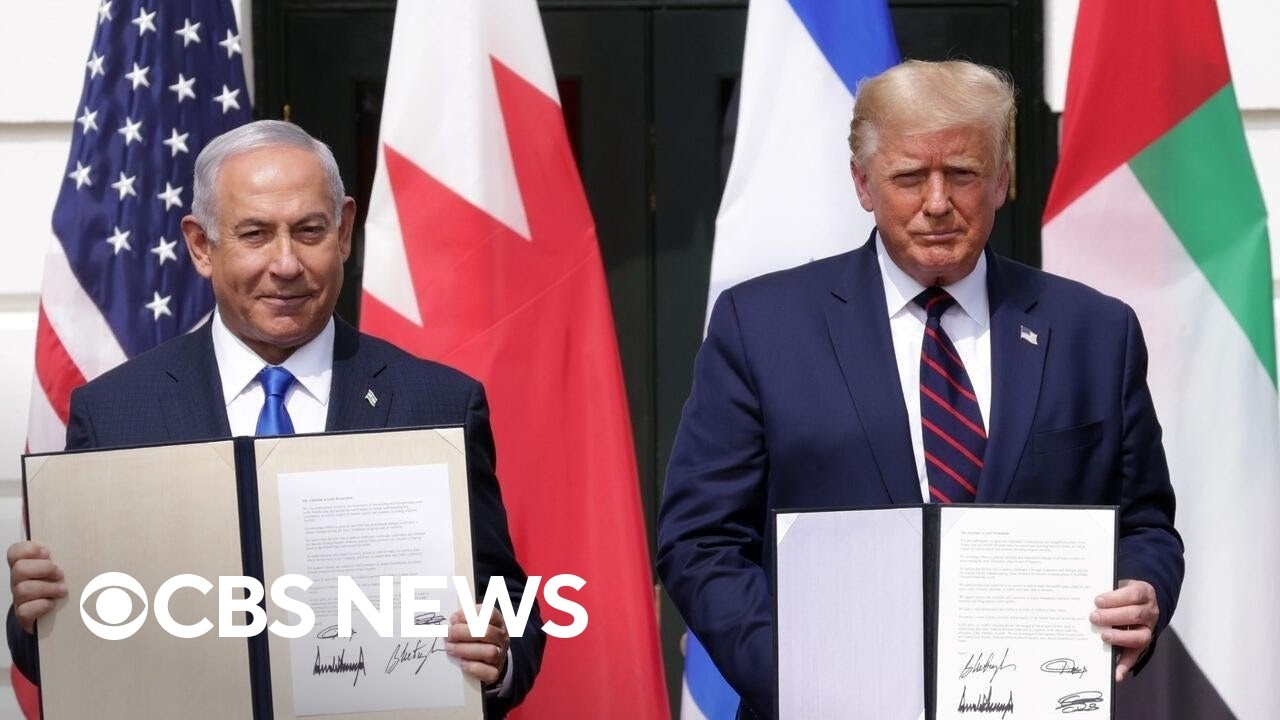 What to know about the Abraham Accords, the agreement Trump wants Saudi Arabia to join