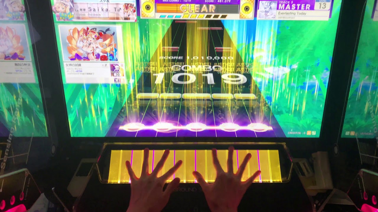 Everlasting Today ALL JUSTICE CRITICAL 手元