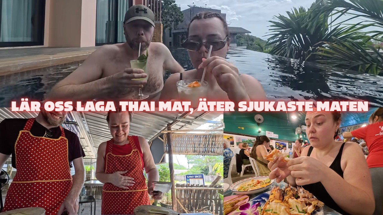 FREDRIK LEVER INTE ETT LÄTT LIV…. Vi absolut hatar stranden??!?!?! VLOGG 3 i Thailand 2026