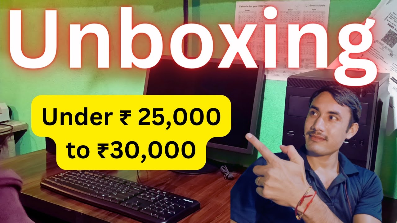 Unboxing Computer 2023// CPU/ Monitor/processor/ RAM/ mouse/ Keyboard/ full tutorial with details