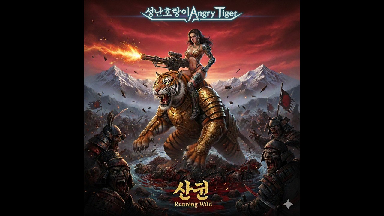 성난호랑이Angry Tiger - 산군 Running Wild