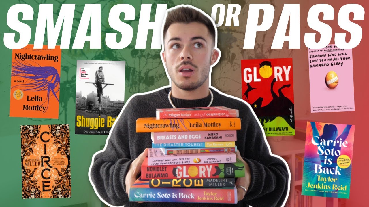 i read popular books to tell you which ones are worth your time (aka SMASH OR PASS book edition)