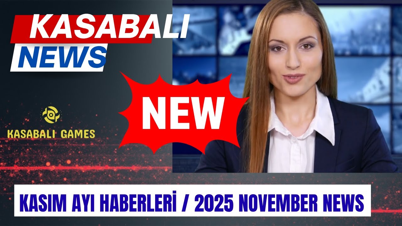 KASIM HABERLERİ SUNAR  #Kasabalı #news #haberler #game #oyun 🎮 OYUN Dünyasında SON Gelişmeler... 🔥