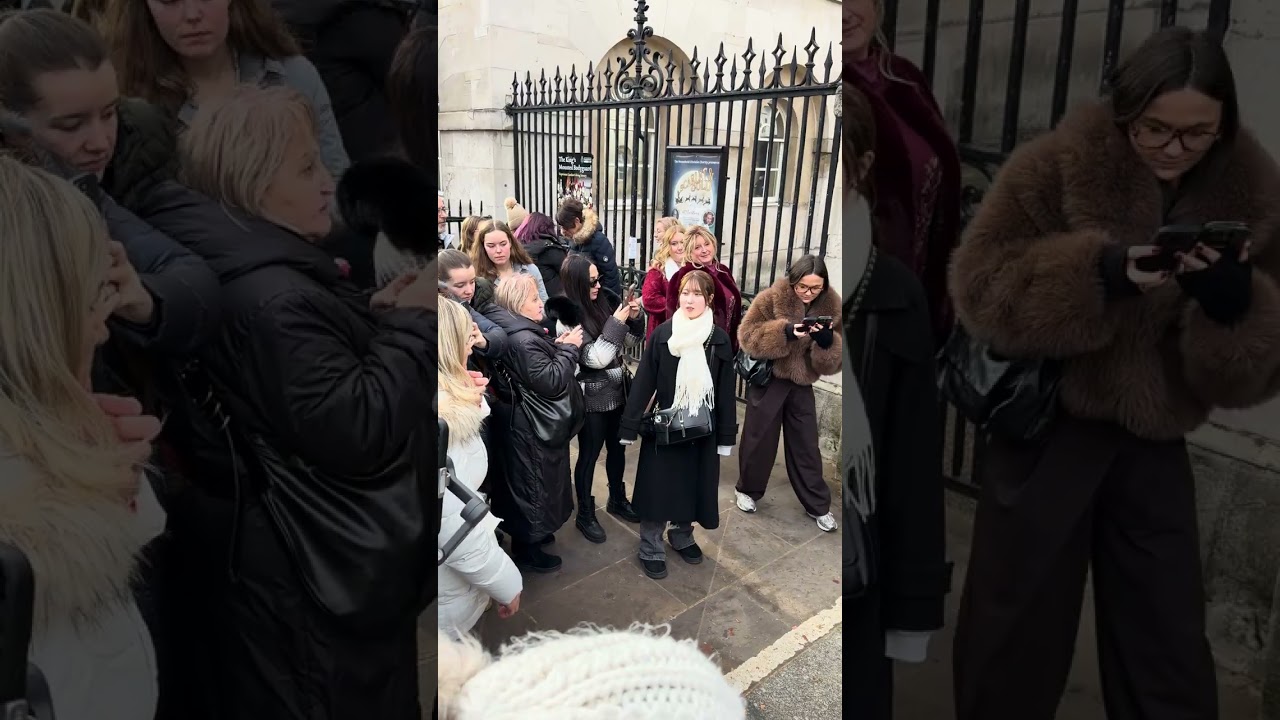 Unforgettable Moments: Tourists Meet the Royal Guards at Horse Guards