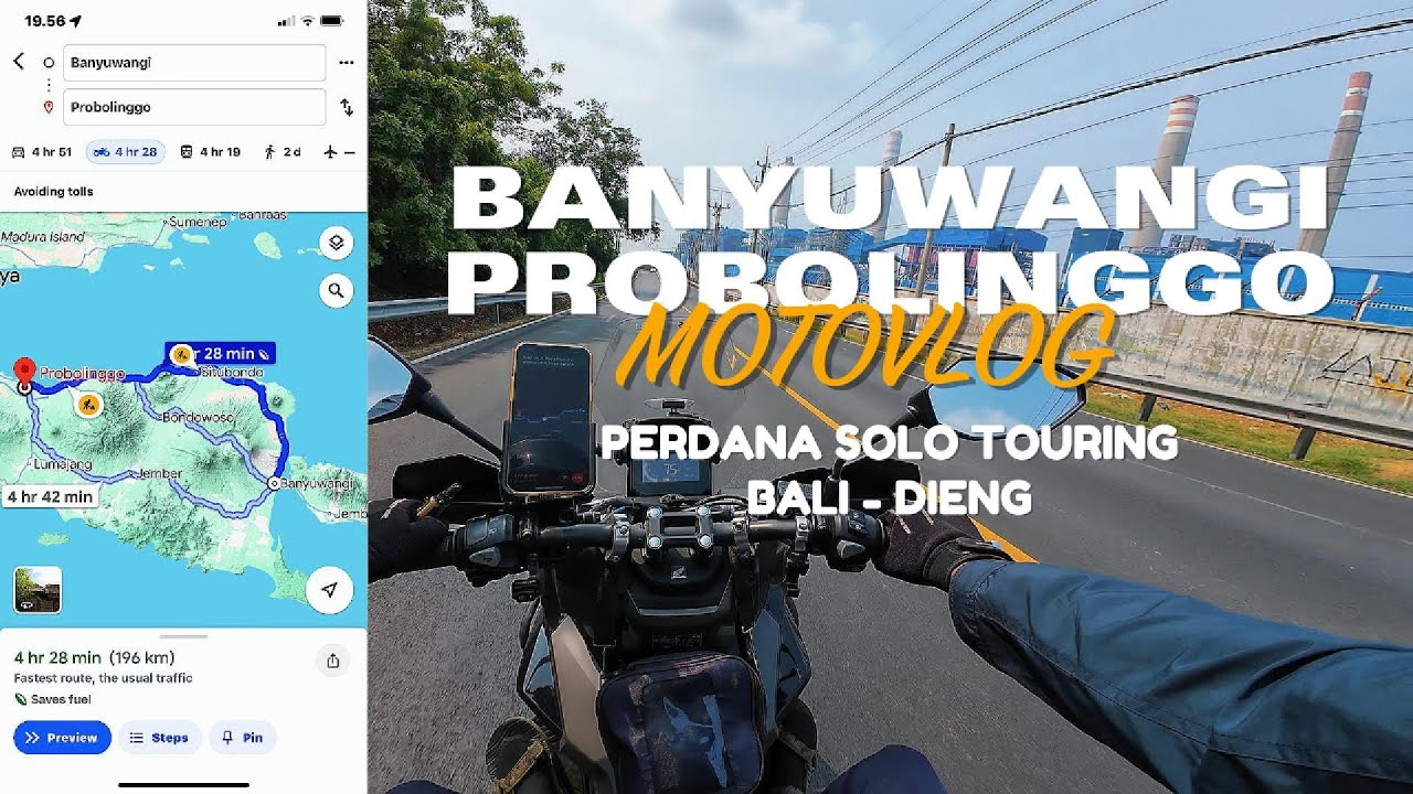 Ep-3 | Banyuwangi Ke Probolinggo | Perdana Solo Touring Bali - Dieng | Day 2