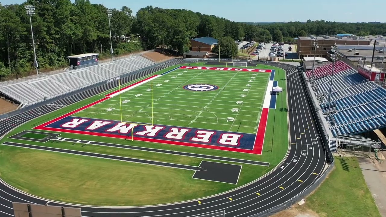 Berkmar High School in Gwinnett Co., GA Stadium Transformation