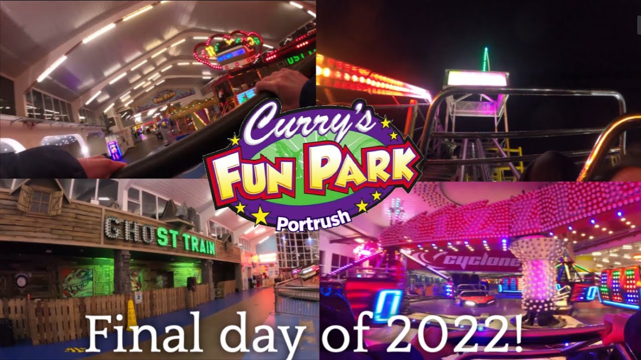 Финальный день сезона 2022 года в парке развлечений Curry's Fun Park в Портраше!