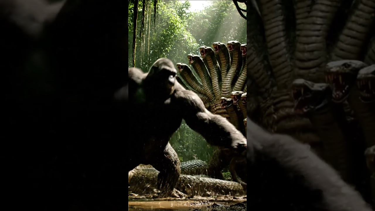 &ldquo;King Kong vs. Anaconda | The Ultimate Jungle Battle&rdquo; 🦍🐍🌴🔥