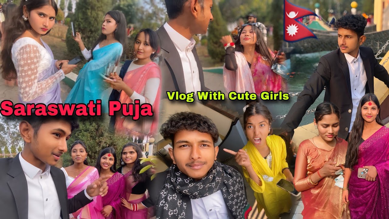 Saraswati Puja Vlog in Our College🇳🇵J.S.MMC