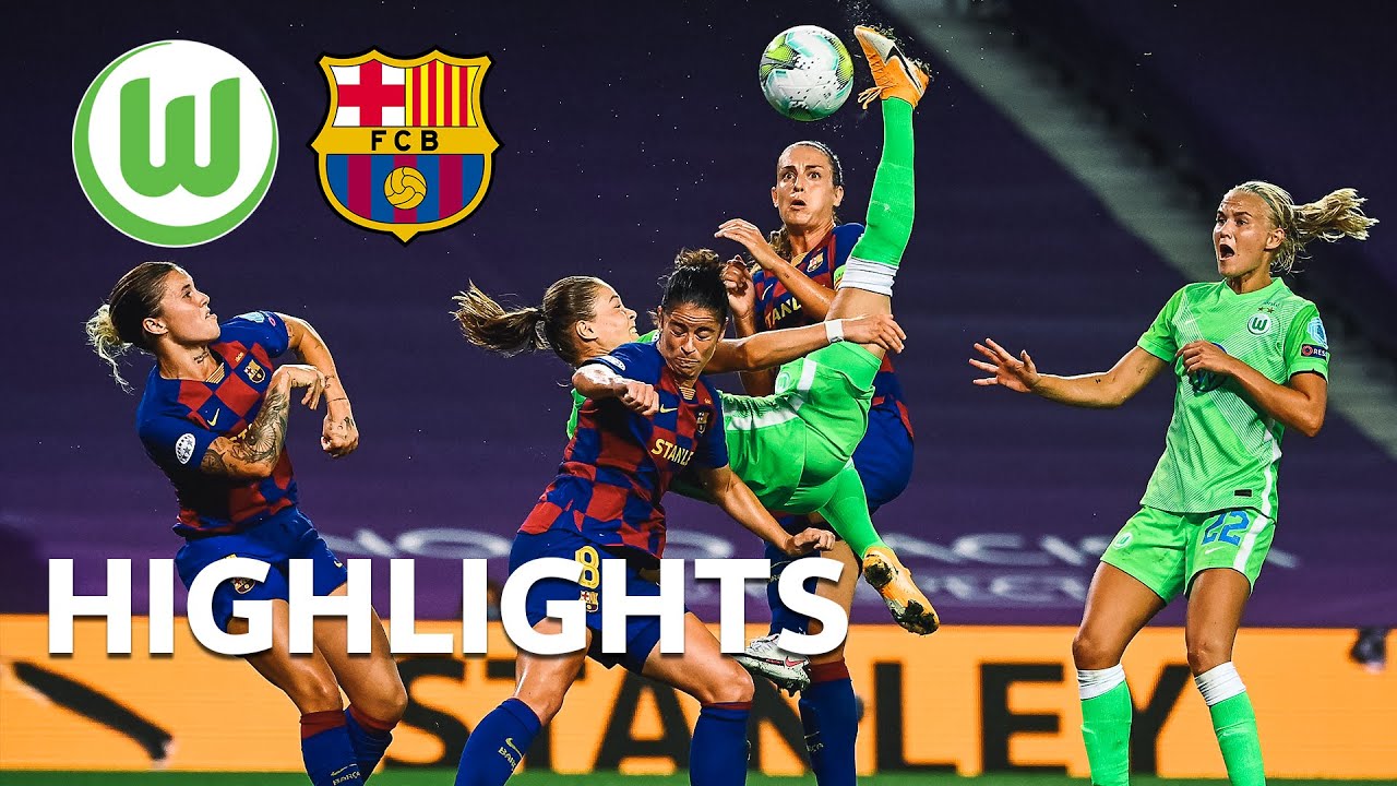 Rolf&ouml; mit der Erl&ouml;sung | Highlights VfL Wolfsburg - FC Barcelona 1:0 | UWCL Halbfinale
