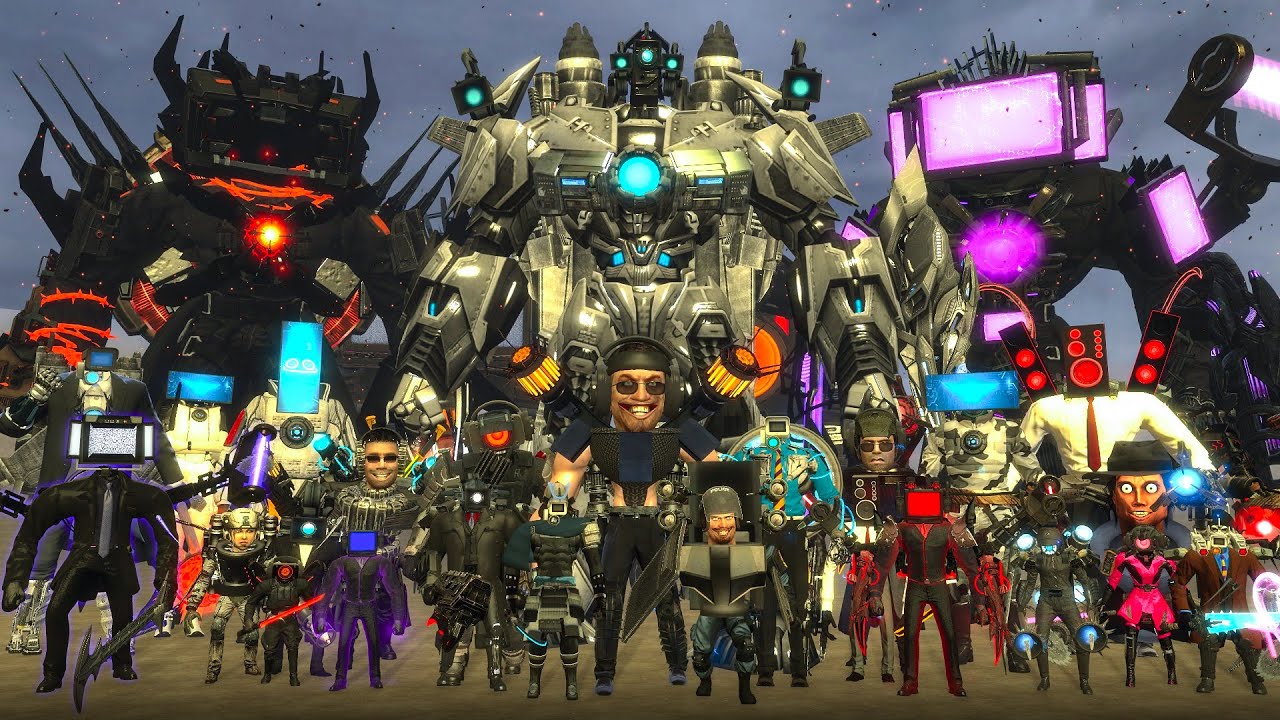 ALL NEWEST TITANS & BOSSES [1–79] vs ALL SKIBIDI TOILETS! - Garry's Mod Compilation