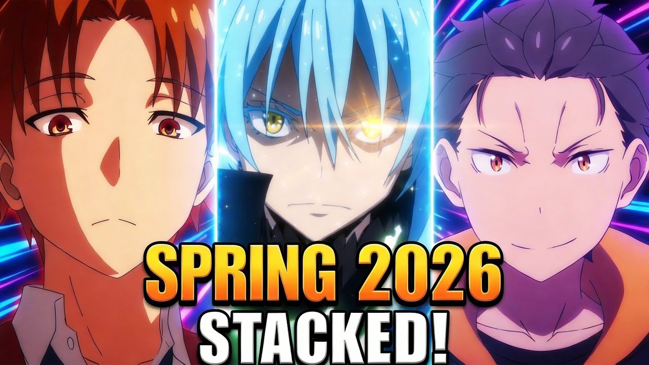 10 Returning Anime You NEED to Watch in Spring 2026