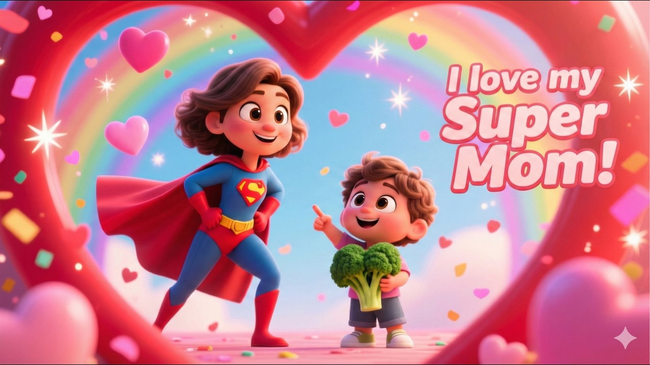 My Mom Is My VALENTINE ❤️👩‍🏫 | A song that will melt your heart  💝🎵| VALENTINE Song for Mothers