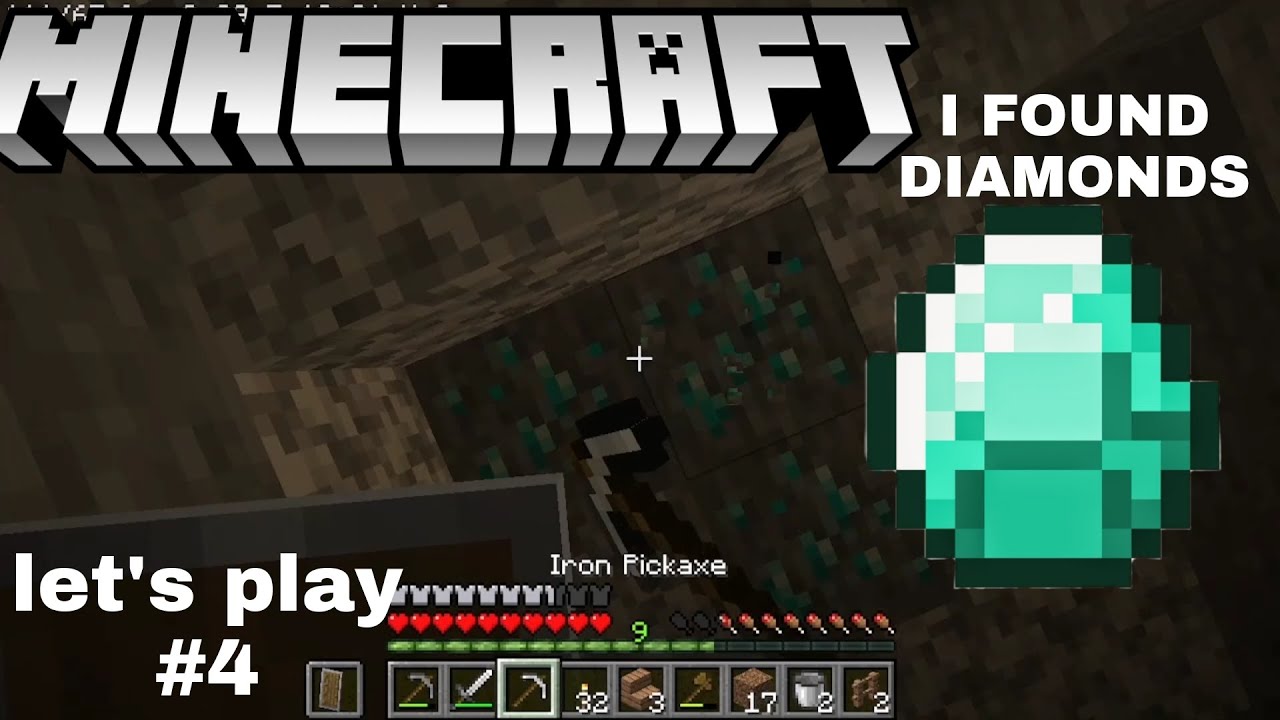 I FIND DIAMONDS AND I MAKE A COW CRUSHER FARM IN MINECRAFT| LET'S PLAY #4| NF7 GAMING (MALAYALAM)