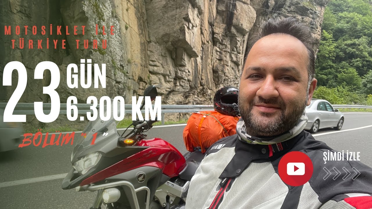 Honda Crosrunner İle Türkiye Turu 1.Bölüm - Motosiklet ile Türkiye - Motosikletle İstanbul - Bartın