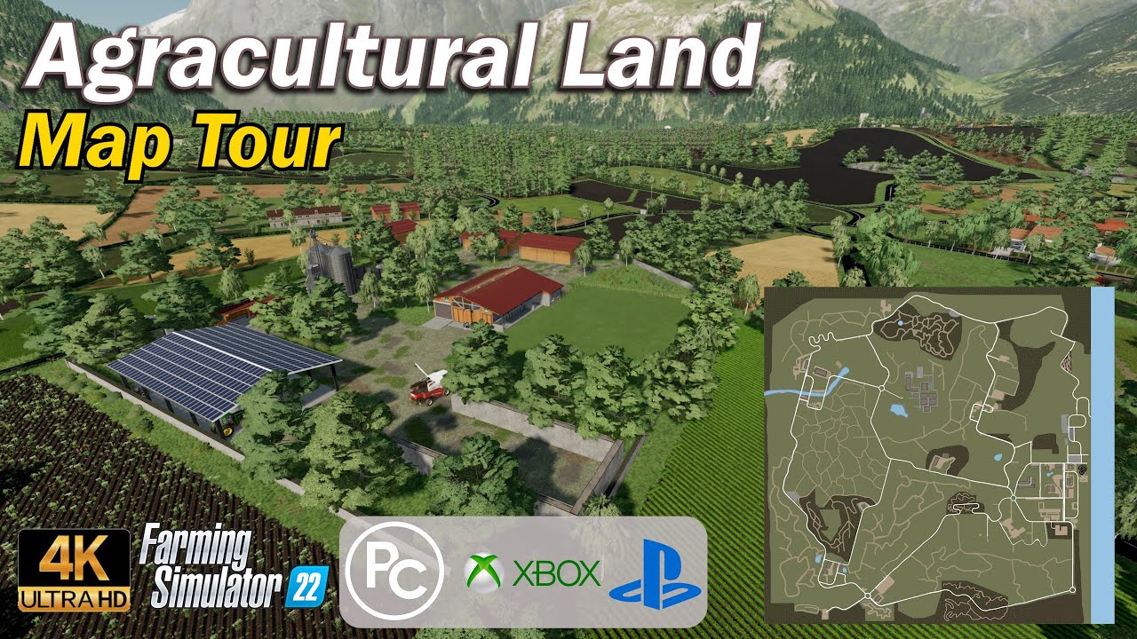 Agricultural Land | Map Tour | Farming Simulator 22