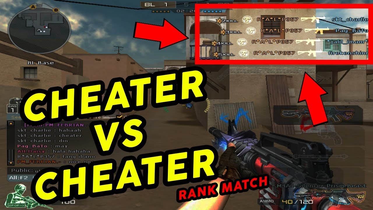 Crossfire PH 2018: RANK MATCH CHEATER SPOTTED