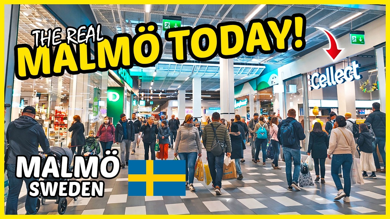 Mobilia Malm&ouml; Walking Tour 2026 | Sweden Shopping Mall Walkthrough