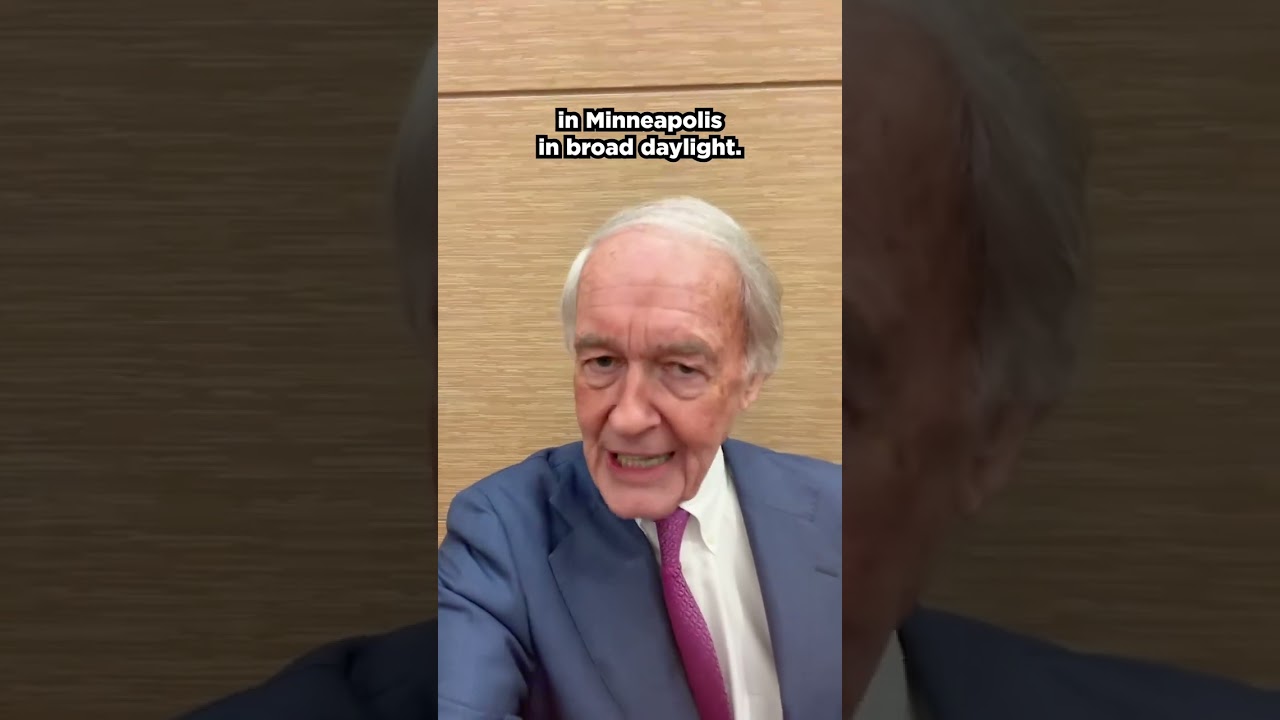 Senator Markey: Stop funding DHS. ICE out of our cities now.