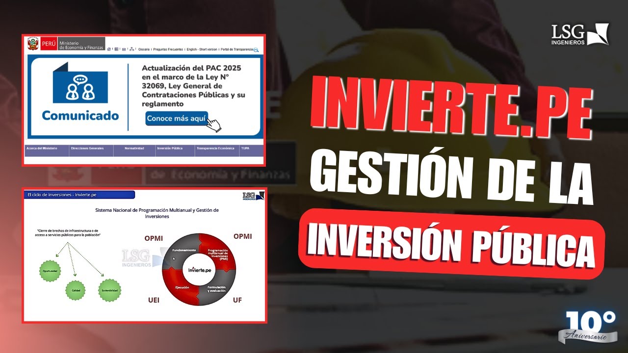 Invierte.pe 2025: Guía Completa de la Gestión de la Inversión Pública en el Perú