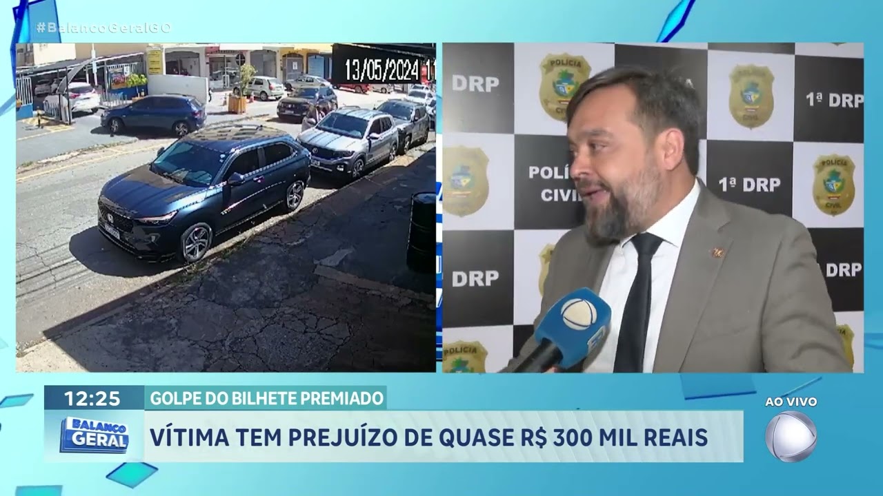 GOLPE DO BILHETE PREMIADO DEIXA PREJUÍZO DE QUASE 300 MIL PARA UMA VÍTIMA