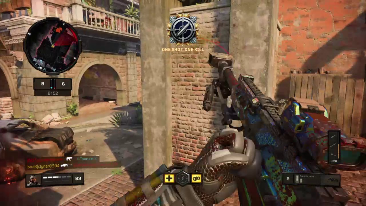 Very split 6-on with the thermal paladin (bo4 sniping)