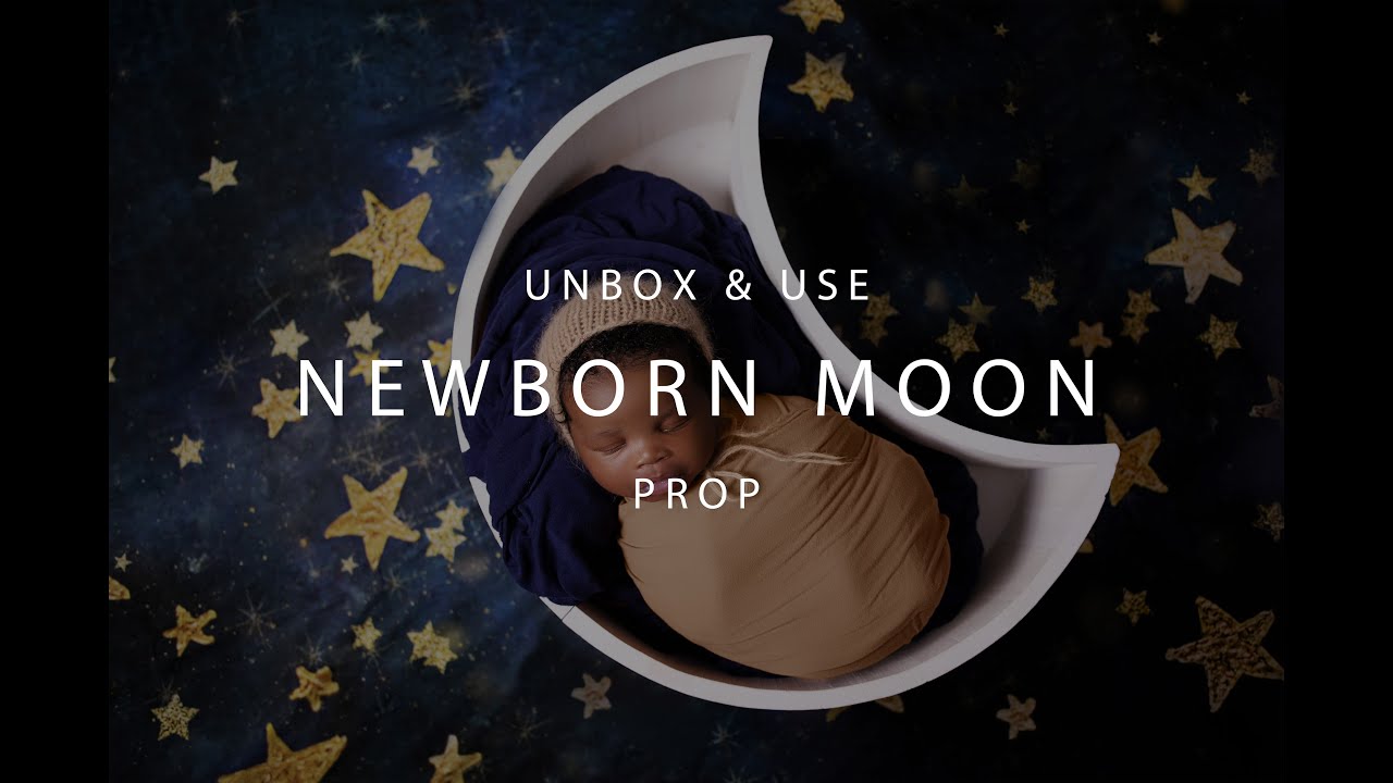 Newborn Moon Prop Unboxing + Baby Boy Session Use | Honest Review