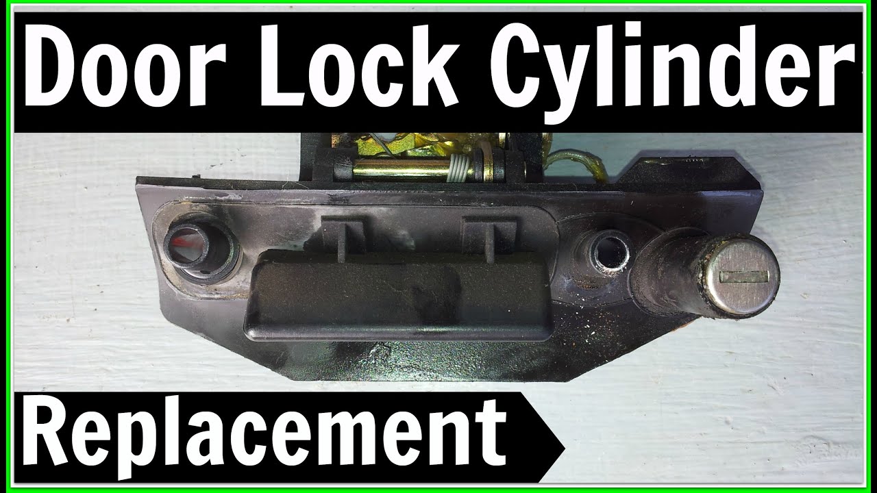 VW T4 Transporter Door Lock Cylinder Replacement, Key Barrel Repair Fix