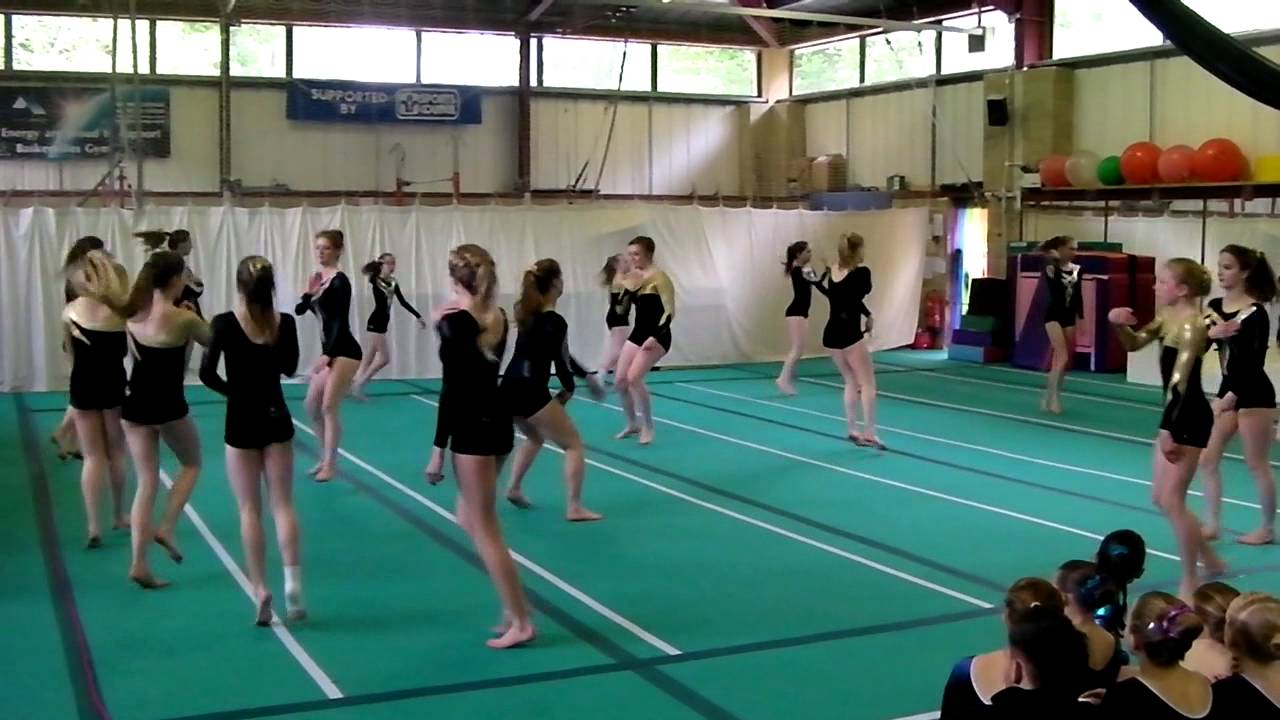 Baskervilles Senior Squad GymFusion Display May 12