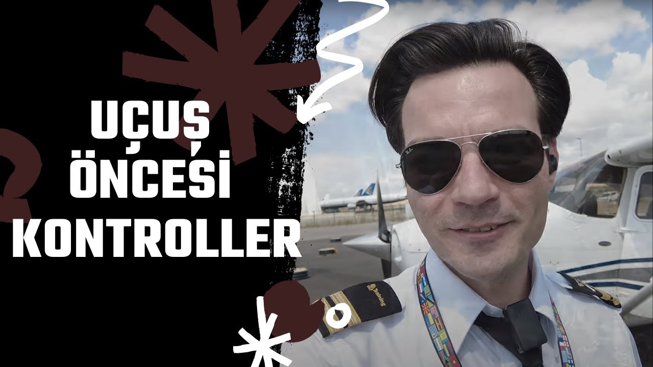 Uçuşa Hazırlık | Uçuş Öncesi Kontroller | Preflight Checks | Walk Around | Cessna 172S