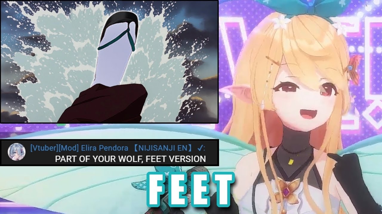 Pomu sings Part of Your Wolf Feet Version and dies laughing 【NIJISANJI EN】