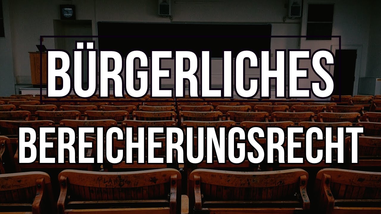 Bereicherungsrecht GRATIS | B&uuml;rgerliches Recht | Hehenberger Rechtskurse