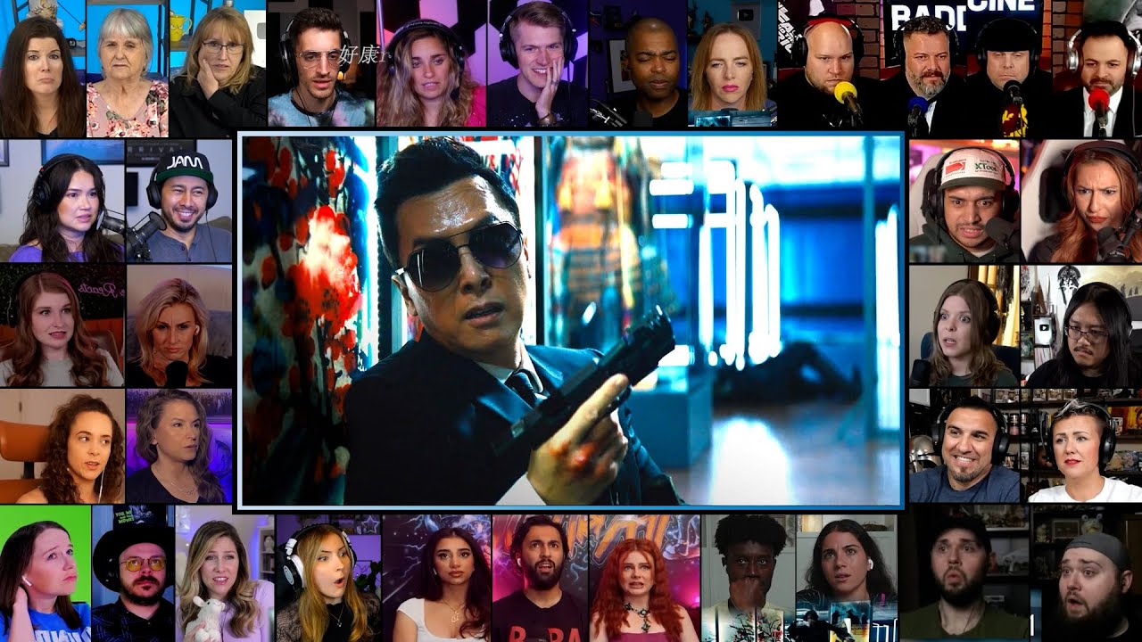 John Wick vs. Caine (Keanu Reeves & Donnie Yan) | John Wick: Chapter 4 (2023) Reaction Mashup