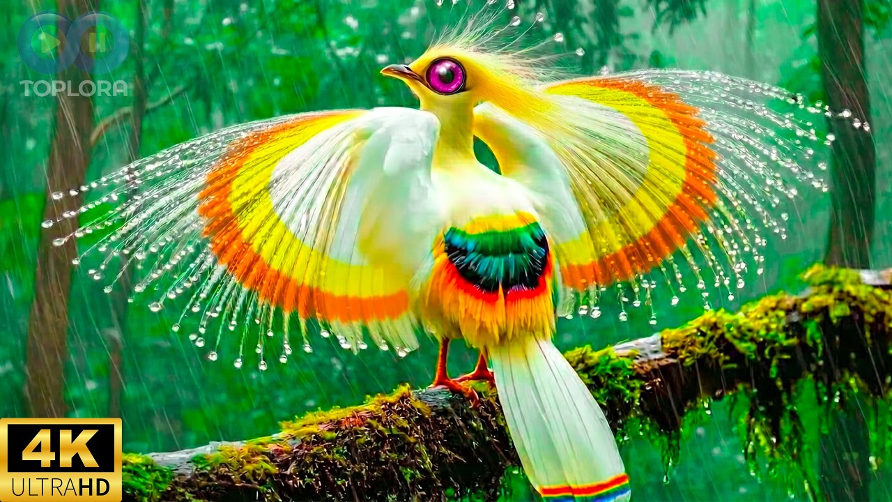 Top 15 Aves Más Bellas y Raras del Planeta - ¡No Te Pierdas la Última! #extrañas | Toplora