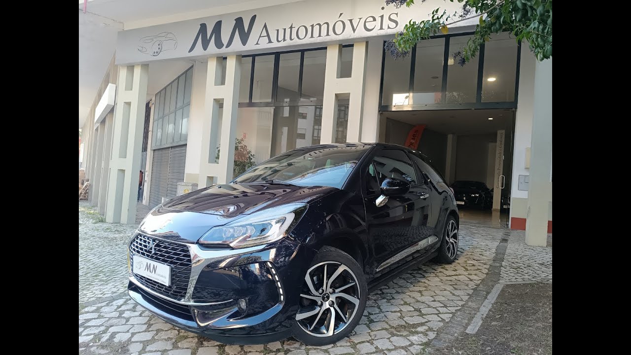 Video Apresentação DS DS3 PureTech 110  EAT6 SOCHIC Abril 2019 56000km MNAutomoveis