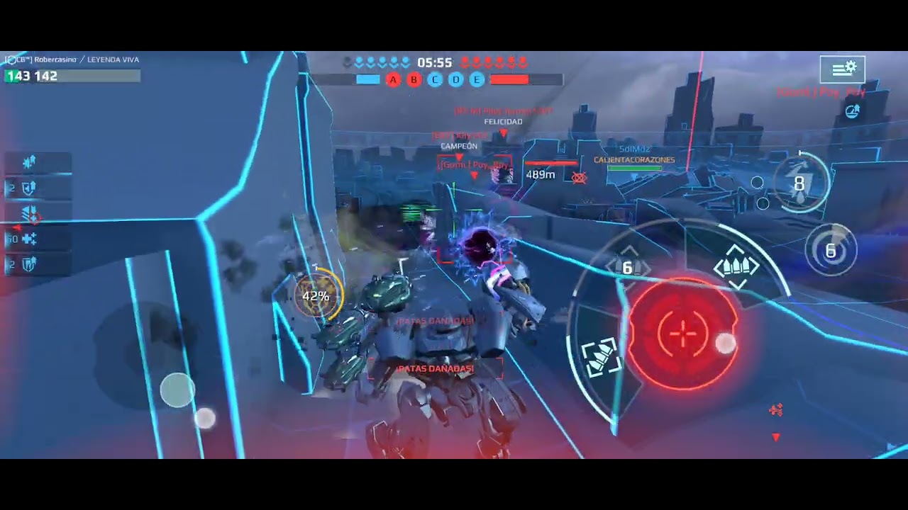 #warrobots #escuadronsuicida dejando huellas en el campo de batalla 